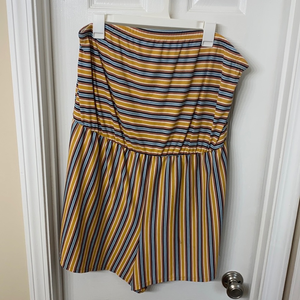 Strapless Romper